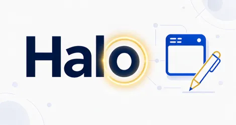 compose部署halo开源建站工具